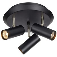 Markslojd - barcelona - 3 Light Indoor Deckenstrahler Cluster Lampe Schwarz, GU10 Markslojd - barcelona - 3 Light Indoor Deckenstrahler Cluster Lampe Schwarz, GU10 von MARKSLOJD