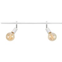 Markslojd - expand Twin Spot 2 Licht 70cm E27 Zylinder Weiß von MARKSLOJD
