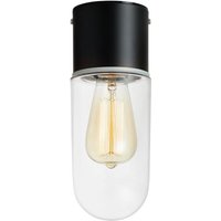 Markslojd - zen - 1 Licht Badezimmer Deckenleuchte Schwarz IP44, E27 von MARKSLOJD