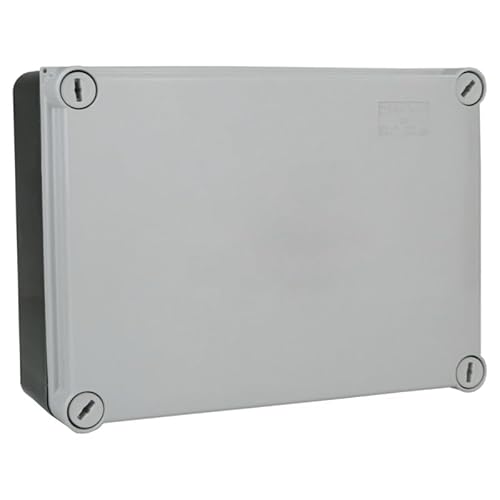 Marlanvil Abzweigkasten Kabelabzweigkasten 195x145x80 mm IP66 Aufputz Abzweigdose Verbindungsdose Hermetische Industriegehäuse DV-M M-L von MARLANVIL