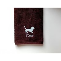 Personalisiertes Hundehalstuch Mit Personalisiertem Haustiernamen, 100% Baumwolle Personalisiertes Hundehalstuch Mit Personalisiertem Haustiernamen, 100% Baumwolle von MARLEstore