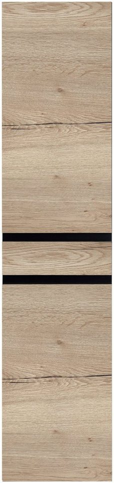 MARLIN Hochschrank 3510clarus 40 cm breit, Soft-Close-Funktion, vormontierter Badschrank, Badmöbel von MARLIN