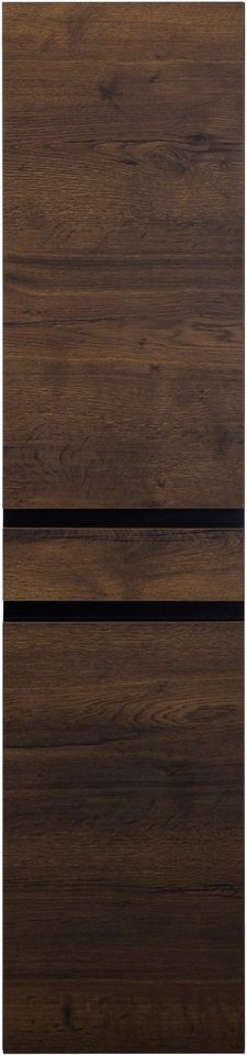 MARLIN Hochschrank 3510clarus 40 cm breit, Soft-Close-Funktion, vormontierter Badschrank, Badmöbel von MARLIN