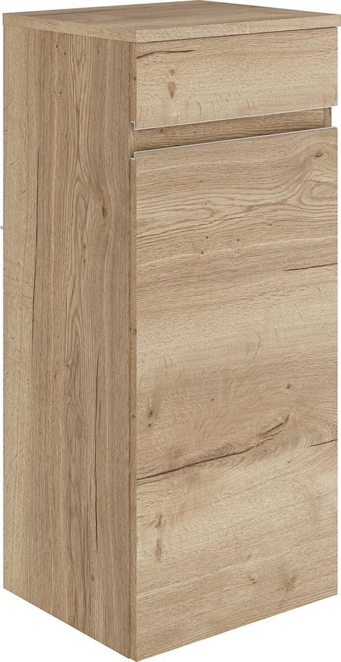 MARLIN Midischrank 3500maxus 40 cm breit, Soft-Close-Funktion, Badmöbel, vormontiert von MARLIN