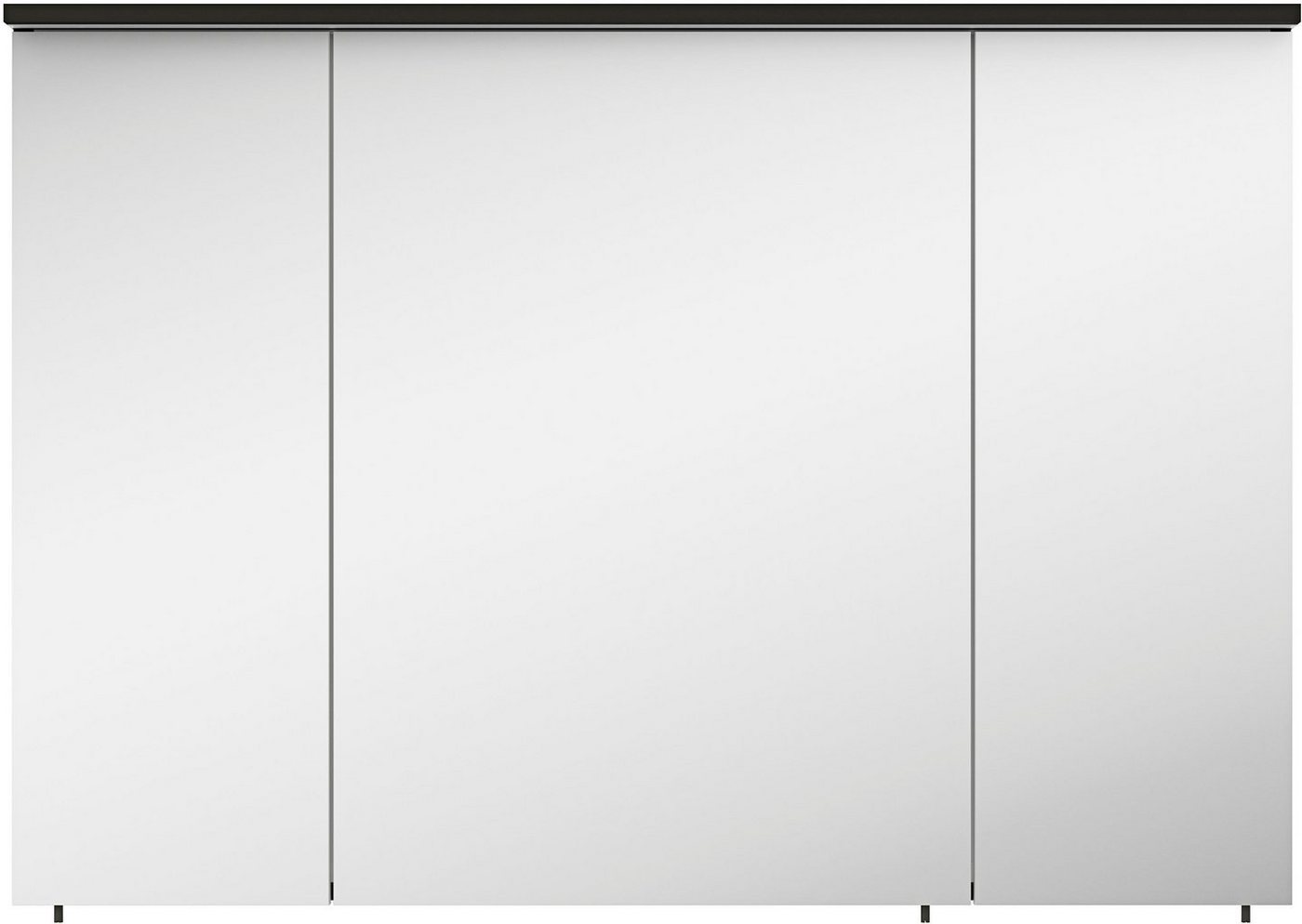 MARLIN Spiegelschrank 3510clarus 100 cm breit, Soft-Close-Funktion, inkl. Beleuchtung, vormontiert von MARLIN