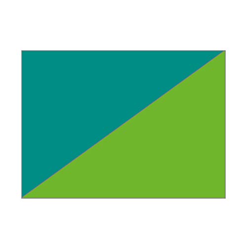 MarpaJansen Faltblätter-Packung Duo-Color - Origamipapier - (15 x 15 cm, 60 Blatt, 80 g/m²) - grün von MARPAJANSEN