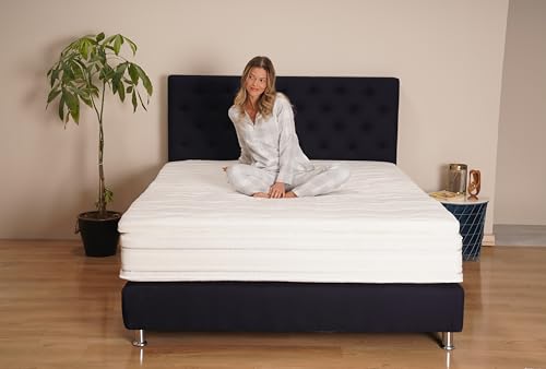 MARQA Premium Matratzen Topper Visco Memory Foam 90x200cm-100x200cm-120x200cm-140x200cm-160x200cm-180x200cm - 7cm Höhe Visco (Topper 1.1 Memory Foam, 100x200) von MARQA