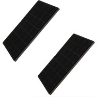 Ersatzteil - SOS Accessoire Lot de deux filtres charbon FCHAR 350 x 191 x9mm pour Hotte WHIRLPOOL AFCFCAF25X10S, 482000008330 - - AIRFORCE, Ersatzteil - SOS Accessoire Lot de deux filtres charbon FCHAR 350 x 191 x9mm pour Hotte WHIRLPOOL AFCFCAF25X10S, 482000008330 - - AIRFORCE, von MARQUES