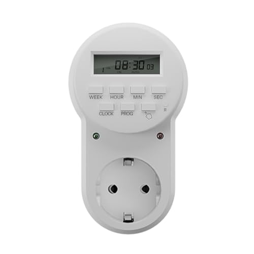 MARS HYDRO 7 Tage Programmierbare Digitale Zeitschaltuhr Steckdose Timer für Grow Lampe, 20 EIN/Aus UL-gelistet Heavy Duty Plug-in Outlet Timer Mit Countdown-Einstellung für Growzelt Komplettset MARS HYDRO 7 Tage Programmierbare Digitale Zeitschaltuhr Steckdose Timer für Grow Lampe, 20 EIN/Aus UL-gelistet Heavy Duty Plug-in Outlet Timer Mit Countdown-Einstellung für Growzelt Komplettset von MARS HYDRO
