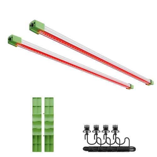 MARS HYDRO Adlite Red55 LED Grow Lampe 660nm Spektrum Versorgt die Pflanzen mit extra tiefrotem Licht, um die Erträge zu steigern 54W LED Pflanzenlampe für 4x4 FT Abdeckung Blühende Grow Light von MARS HYDRO
