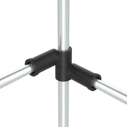 MARS HYDRO Grow Tent Durable Side Support Pole,Sturdy Metal Replaceable Bracket Accessories,High CFM Kit for 5x5 Indoor Tents,4-Pack von MARS HYDRO