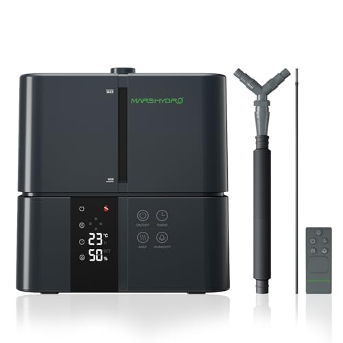 MARS HYDRO Pflanzen Luftbefeuchter 5L, Top-Fill Ultraschall Humidifier, mit einstellbarer Luftfeuchtigkeit, Timer-Funktion und Leise Betrieb für Growzelt, Innenbepflanzung, Schlafzimmer MARS HYDRO Pflanzen Luftbefeuchter 5L, Top-Fill Ultraschall Humidifier, mit einstellbarer Luftfeuchtigkeit, Timer-Funktion und Leise Betrieb für Growzelt, Innenbepflanzung, Schlafzimmer von MARS HYDRO