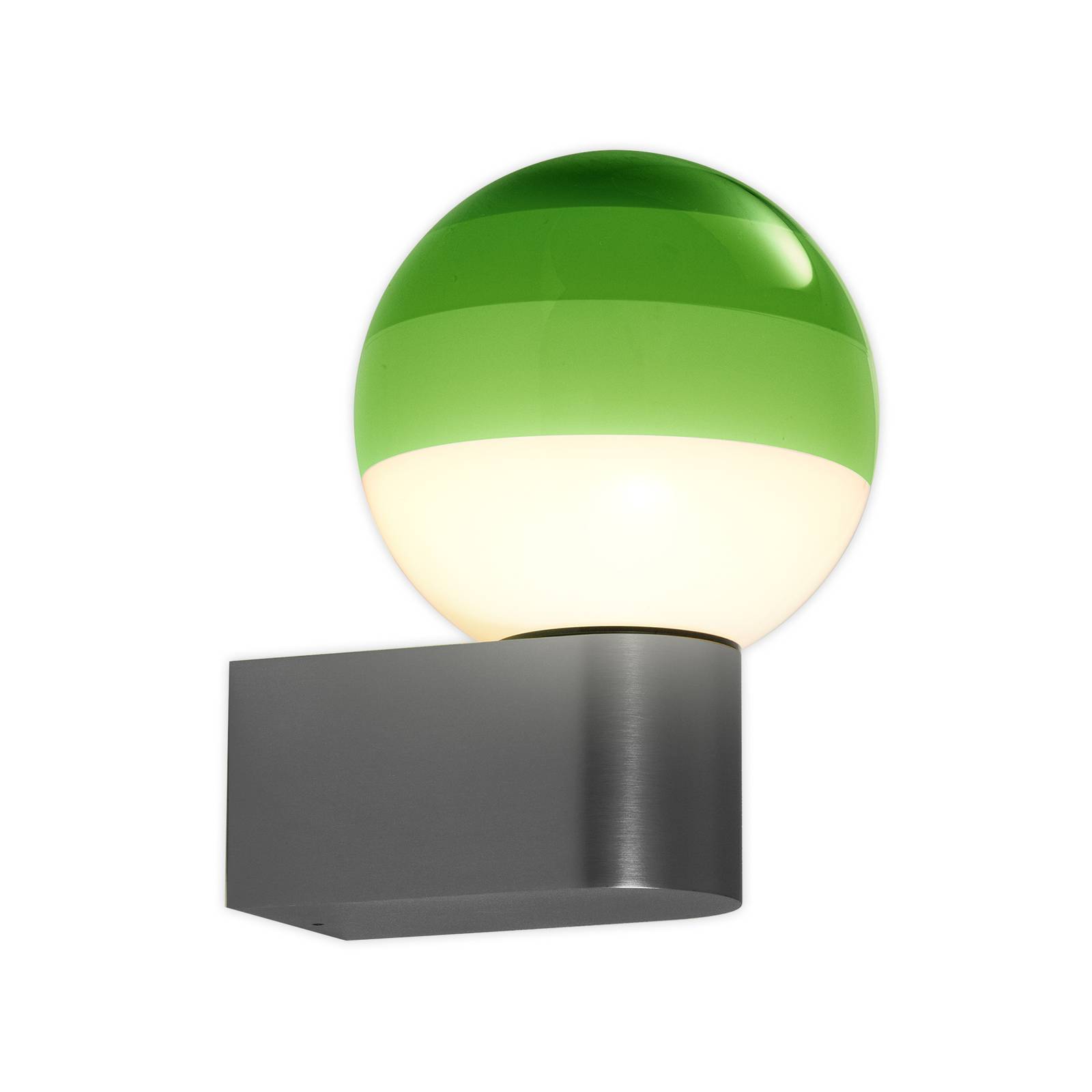 MARSET Dipping Light A1 LED-Wandlampe, grün/grau von Marset