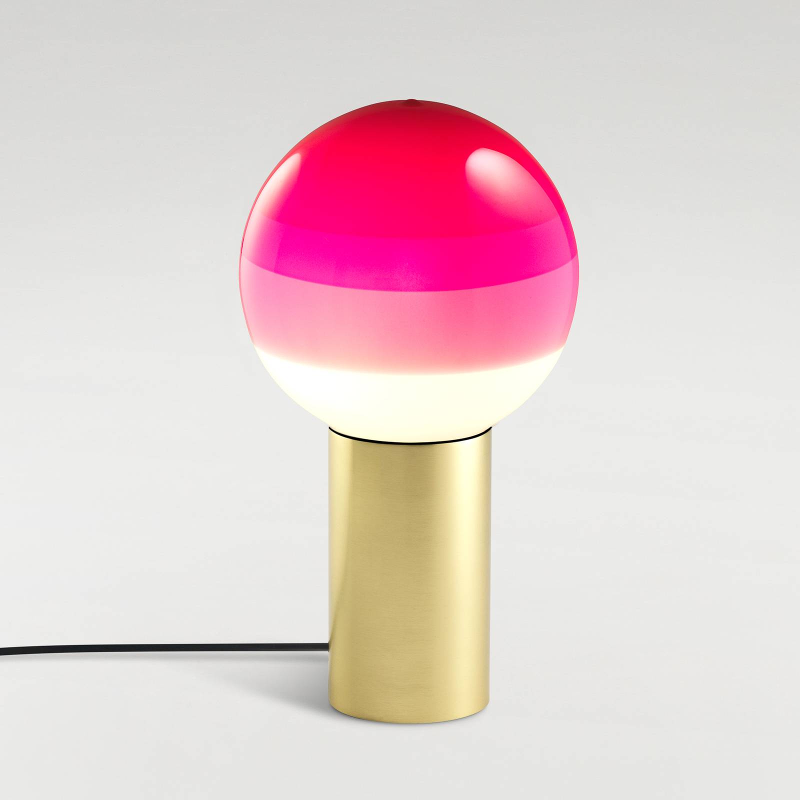 MARSET Dipping Light M Tischlampe rosa/messing von Marset