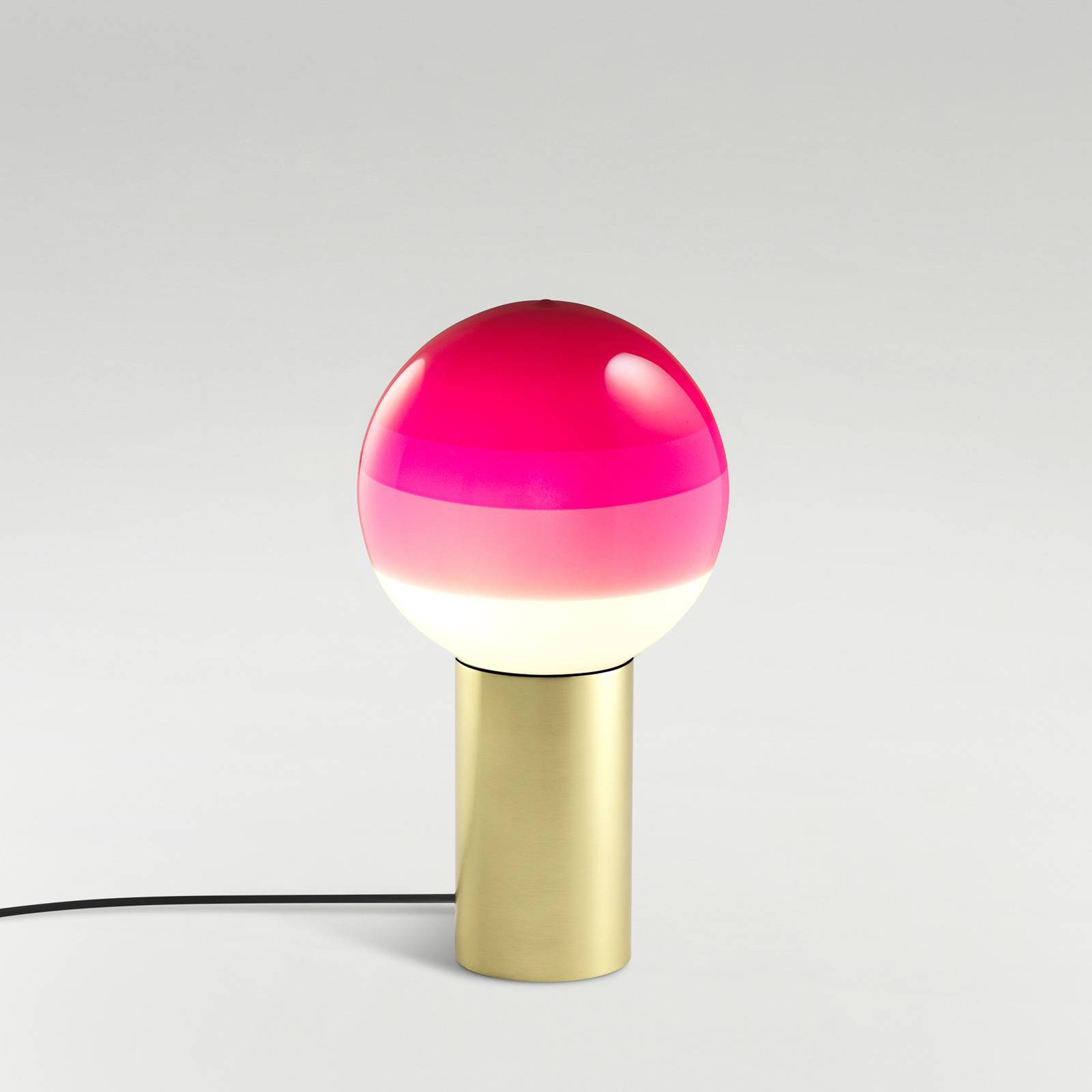 MARSET Dipping Light S Tischlampe rosa/messing von Marset