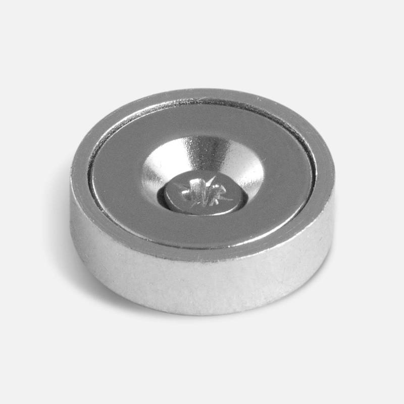 MARSET Dipping Magnethalterung, silberfarben, Ø 1 cm, Metall MARSET Dipping Magnethalterung, silberfarben, Ø 1 cm, Metall von MARSET