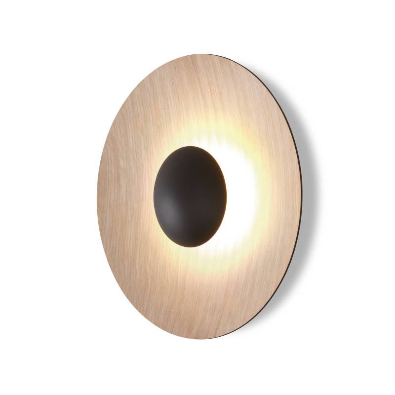 MARSET Ginger 20C LED-Wandlampe Ø20cm eiche/eiche von MARSET
