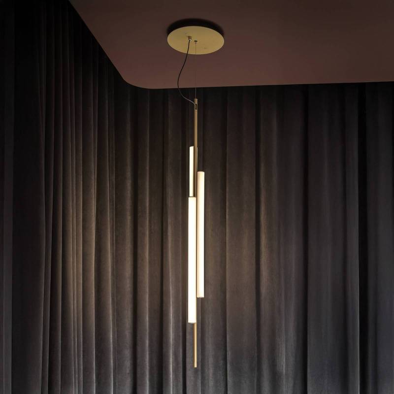 MARSET LED-Hängelampe Ambrosia 130 w/Plug-in 3000Kgoldfarben MARSET LED-Hängelampe Ambrosia 130 w/Plug-in 3000Kgoldfarben von MARSET