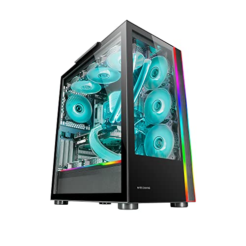 Mars Gaming MC-ULTRA Schwarz, Gehäuse Gaming Custom XXL E-ATX, Dual ARGB LED-Streifen, Dual Gehärtete Glasfenster, Dual Vertikale Kamera Struktur Mars Gaming MC-ULTRA Schwarz, Gehäuse Gaming Custom XXL E-ATX, Dual ARGB LED-Streifen, Dual Gehärtete Glasfenster, Dual Vertikale Kamera Struktur von Mars Gaming