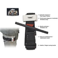 Barbaric Black Tactical Tourniquet, mit Gurt und Stabilisierungsplatte, im Blister Barbaric Black Tactical Tourniquet, mit Gurt und Stabilisierungsplatte, im Blister von MARTINEZ ALBAINOX