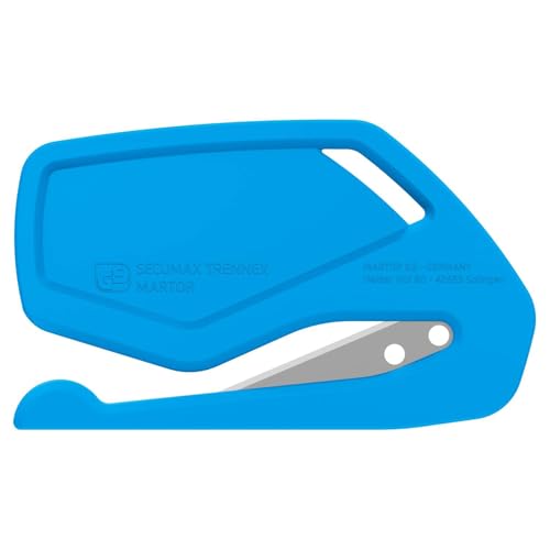 MARTOR 100 x Sicherheitsmesser, verdeckte Klinge, TRENNEX mit SPITZKLINGE 85, Profi Cuttermesser, Leicht, Kunststoff, Rechts- & Linkshänder, GS Geprüft von MARTOR