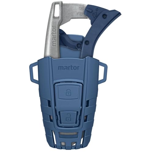 MARTOR SECUNORM 610 XDR Sicherheitsmesser mit Holster - Sacköffner mit Trapezklinge - Schmutzresistent - Leicht zu Reinigen - Ergonomisch - Metalldetektierbar von MARTOR