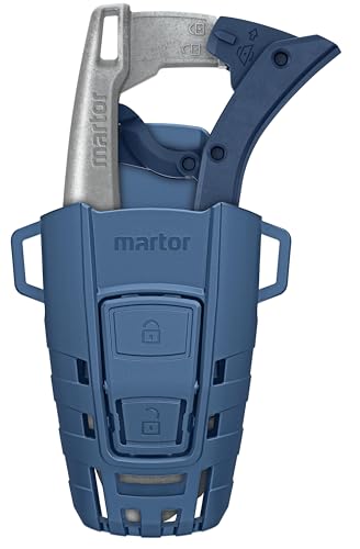 MARTOR SECUNORM 610 XDR Sicherheitsmesser mit Holster - Sacköffner mit Trapezklinge - Schmutzresistent - Leicht zu Reinigen - Ergonomisch - Metalldetektierbar von MARTOR