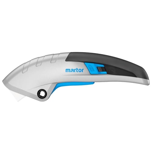 MARTOR Sicherheitsmesser Mit Klingeneinzug, Keramikklinge, SECUPRO MARTEGO, Profi Cuttermesser, Aluminium, Rechts- & Linkshänder, Logistik, GS Geprüft MARTOR Sicherheitsmesser Mit Klingeneinzug, Keramikklinge, SECUPRO MARTEGO, Profi Cuttermesser, Aluminium, Rechts- & Linkshänder, Logistik, GS Geprüft von MARTOR