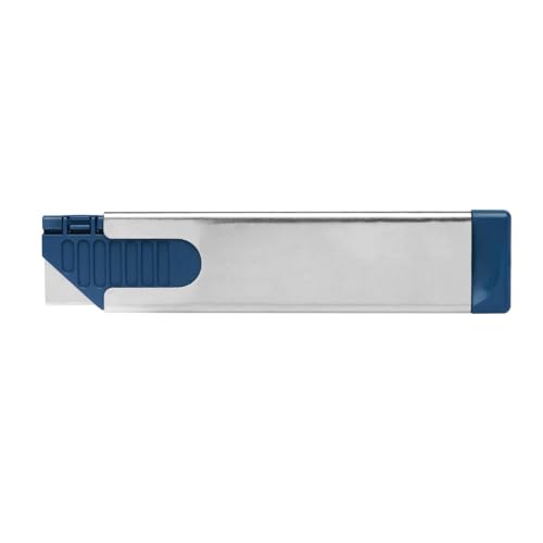 MARTOR Sicherheitsmesser Mit Klingeneinzug, SECUNORM HANDY Metalldetektierbar, Profi Cuttermesser, Klein, Rostfreier Stahl, Rechts- & Linkshänder, GS Geprüft von MARTOR