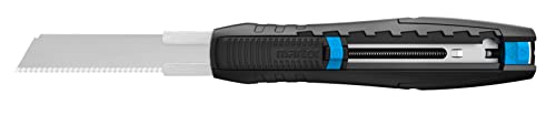 MARTOR Sicherheitsmesser Mit optionaler Klingenarretierung in 7 Stufen, SECUBASE 383, Profi Cuttermesser, Styroporklinge 379, Wellenschliff, Rechts- & Linkshänder, Handwerk von MARTOR