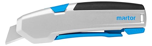 MARTOR Sicherheitsmesser Mit Klingeneinzug und rostfreier Klinge, SECUPRO 625, Profi Cuttermesser, Aluminium, Rechts- & Linkshänder MARTOR Sicherheitsmesser Mit Klingeneinzug und rostfreier Klinge, SECUPRO 625, Profi Cuttermesser, Aluminium, Rechts- & Linkshänder von MARTOR