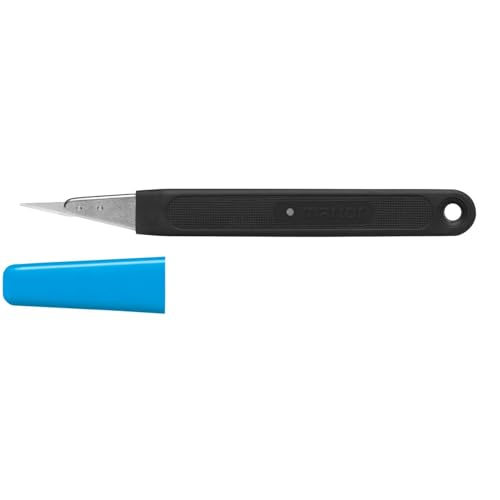 MARTOR TRIMMEX SIMPLASTO 35134 - Rutschfester Kunststoffgriff - Für präzise Schneidarbeiten - Mit Schutzkappe - Ergonomisches Entgratemesser, Skalpell von MARTOR
