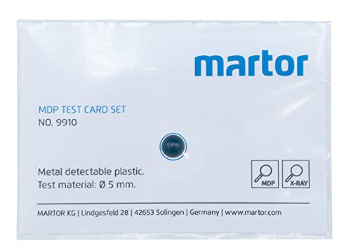 Martor 9910.09 Mdp-Prüfkartenset"nummer 9910" von MARTOR