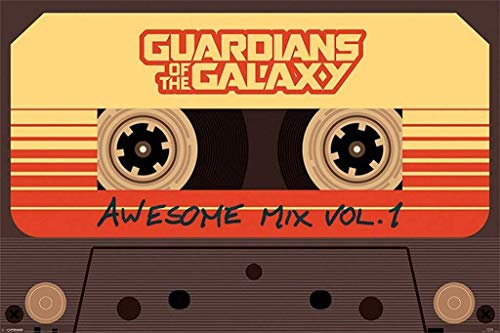 Guardians of the Galaxy Awesome Mix Vol.1 Poster. Offiziell lizenziert Guardians of the Galaxy Awesome Mix Vol.1 Poster. Offiziell lizenziert von MARVEL COMICS
