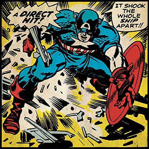 Marvel Comics Leinwanddruck, Polyester, Mehrfarbig, 40 x 40 cm Marvel Comics Leinwanddruck, Polyester, Mehrfarbig, 40 x 40 cm von MARVEL COMICS