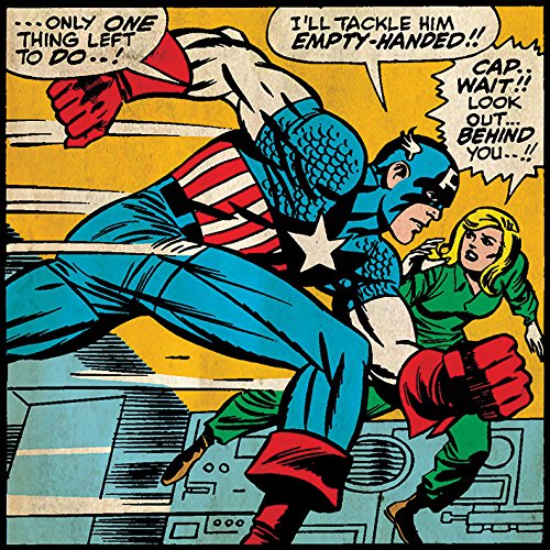 Marvel Comics Leinwanddruck, Polyester, Mehrfarbig, 40 x 40 cm Marvel Comics Leinwanddruck, Polyester, Mehrfarbig, 40 x 40 cm von MARVEL COMICS