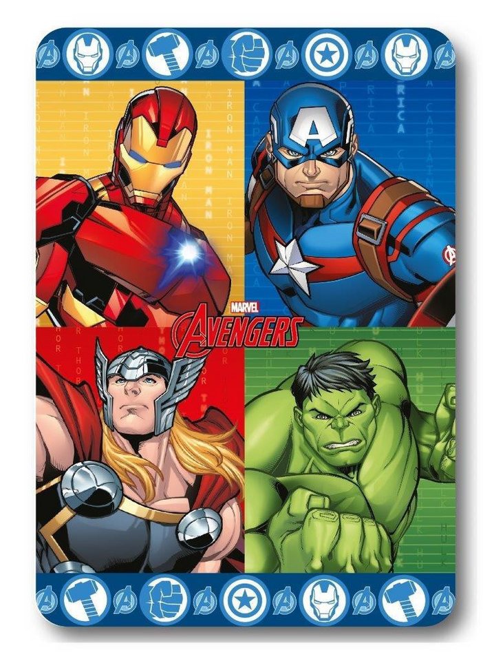 Kinderdecke Avengers Kinderdecke Fleecdecke 100 x 140 cm, MARVEL Kinderdecke Avengers Kinderdecke Fleecdecke 100 x 140 cm, MARVEL von MARVEL