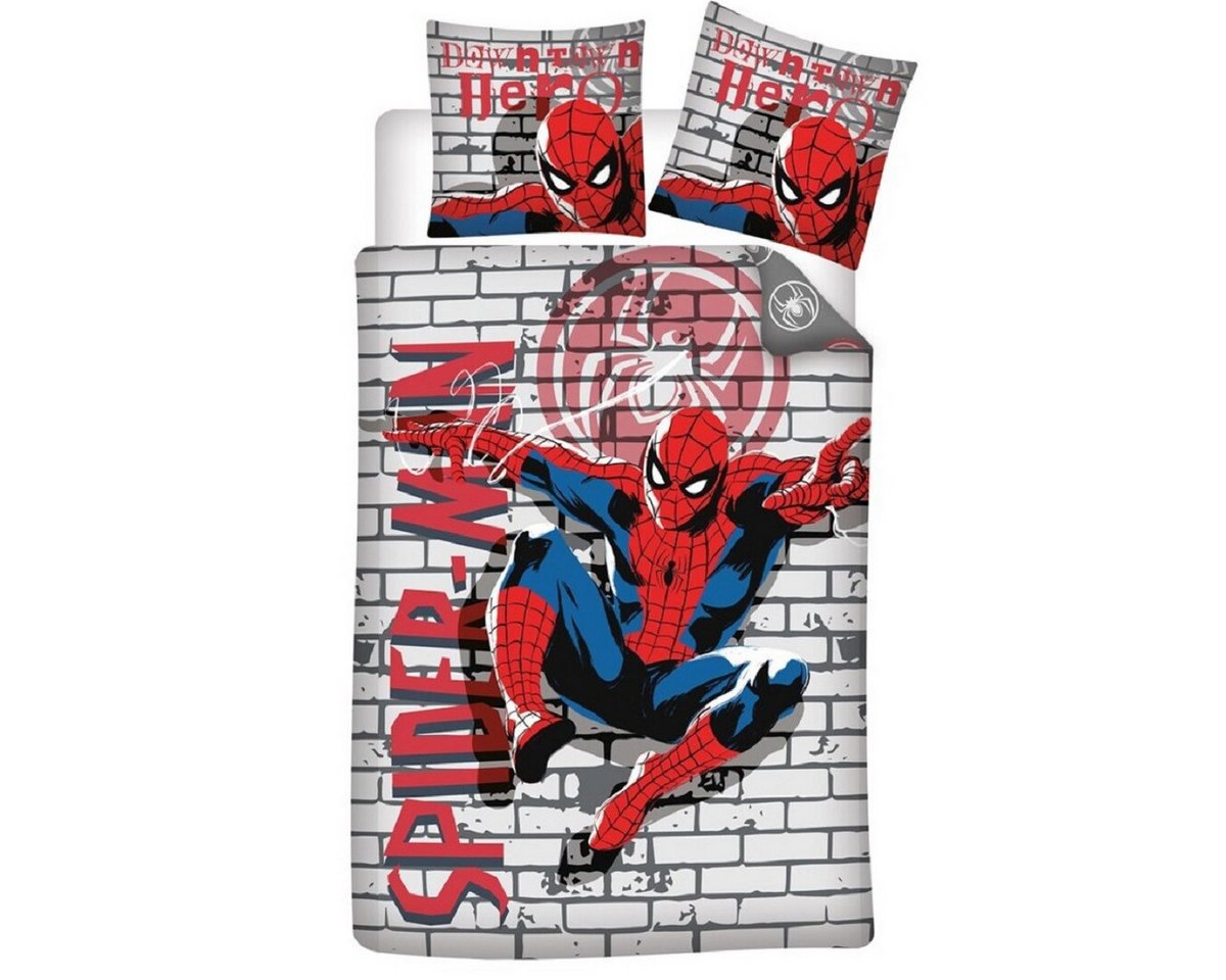 MARVEL Bettwäsche Bettwäsche-Set Poly-Baumwolle Decke & Kissenbezug 140x200 + 65x65 cm MARVEL Bettwäsche Bettwäsche-Set Poly-Baumwolle Decke & Kissenbezug 140x200 + 65x65 cm von MARVEL