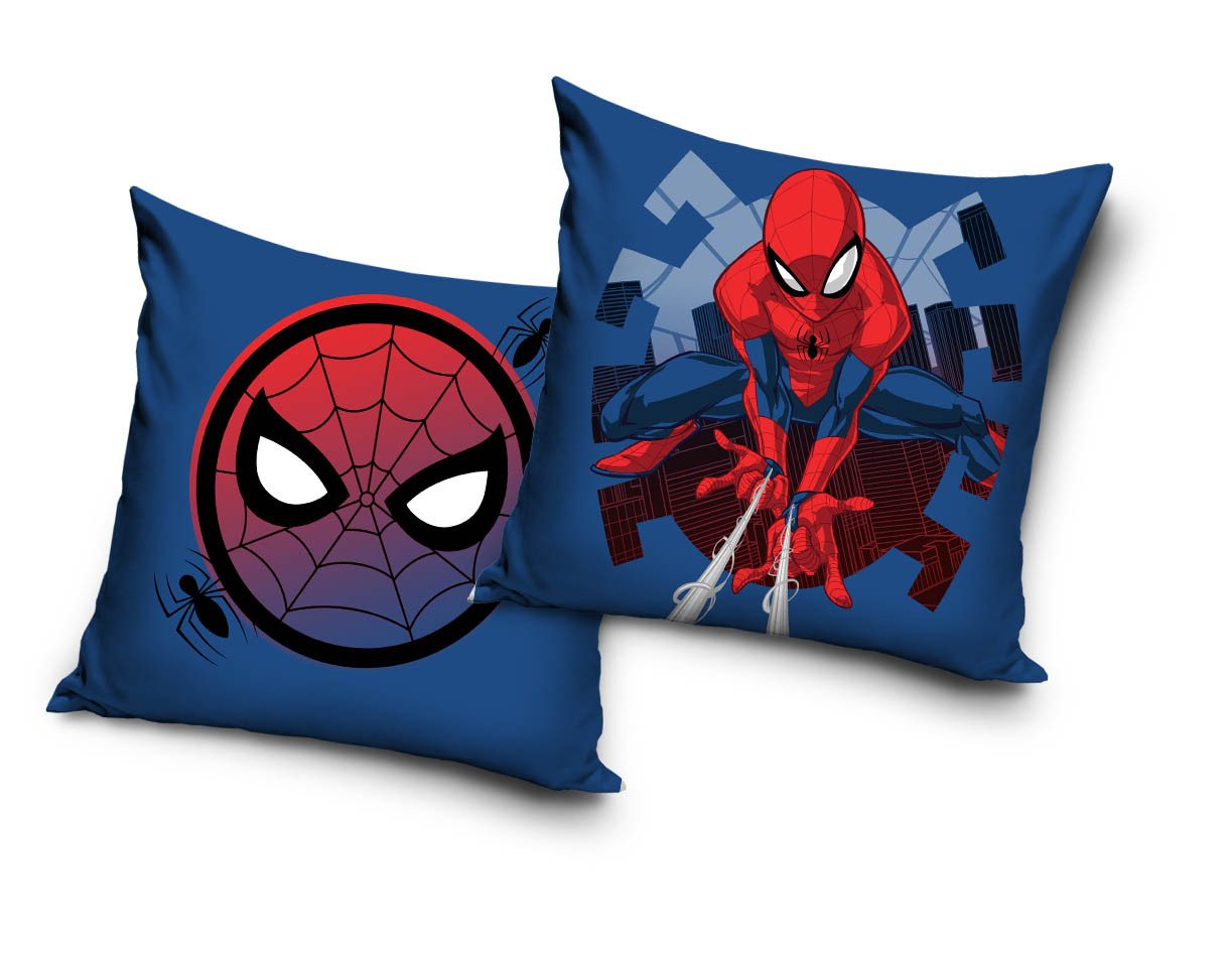 MARVEL Dekokissen Spiderman Velour Kissen Dekokissen 40 x 40 cm von MARVEL