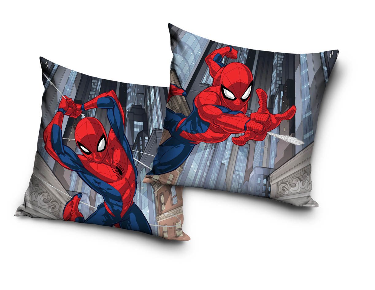 MARVEL Dekokissen Spiderman Velour Kissen Dekokissen 40 x 40 cm von MARVEL