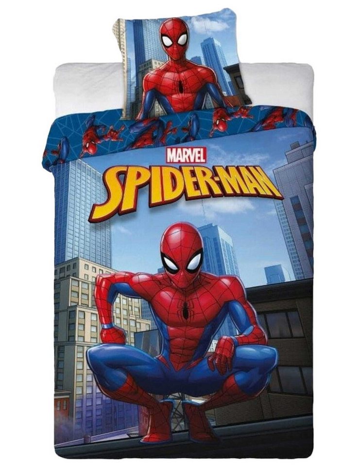 MARVEL Kinderbettwäsche Bettwäsche Spiderman, 1 teilig MARVEL Kinderbettwäsche Bettwäsche Spiderman, 1 teilig von MARVEL