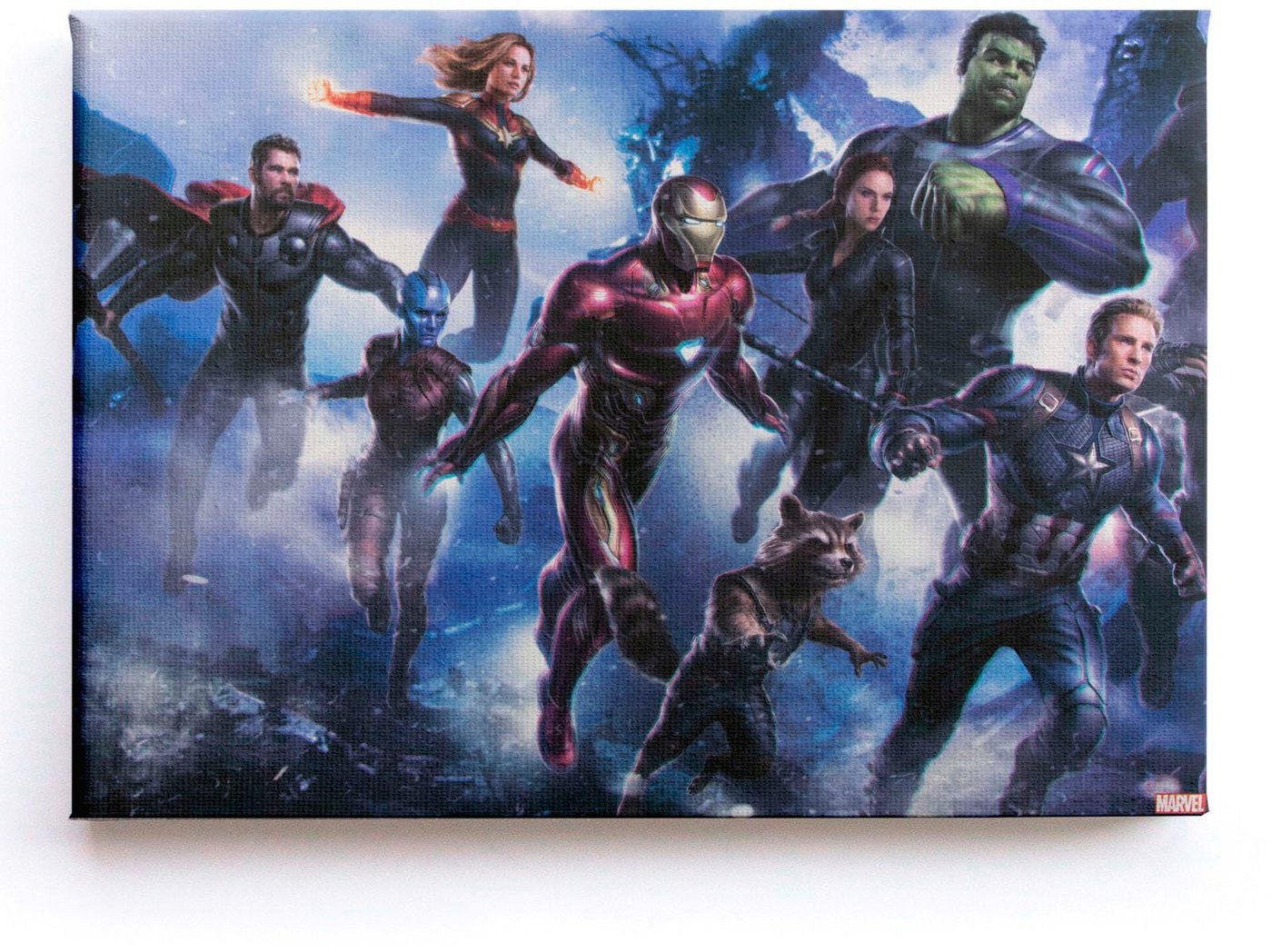 MARVEL Leinwandbild Leinwandbild Marvel Avengers Heroes 70x50cm, (Packung, 1 St) von MARVEL