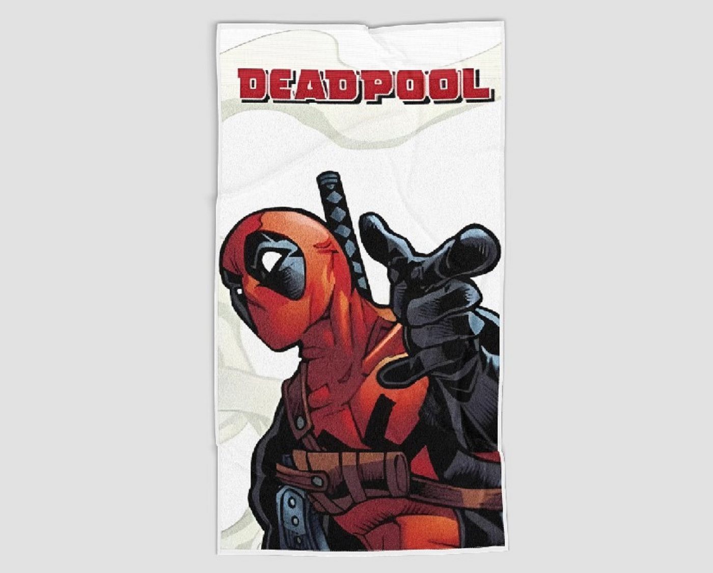 MARVEL Strandtuch Deadpool Strandtuch – 100% Polyester, ideal für Strand 140x70 cm MARVEL Strandtuch Deadpool Strandtuch – 100% Polyester, ideal für Strand 140x70 cm von MARVEL