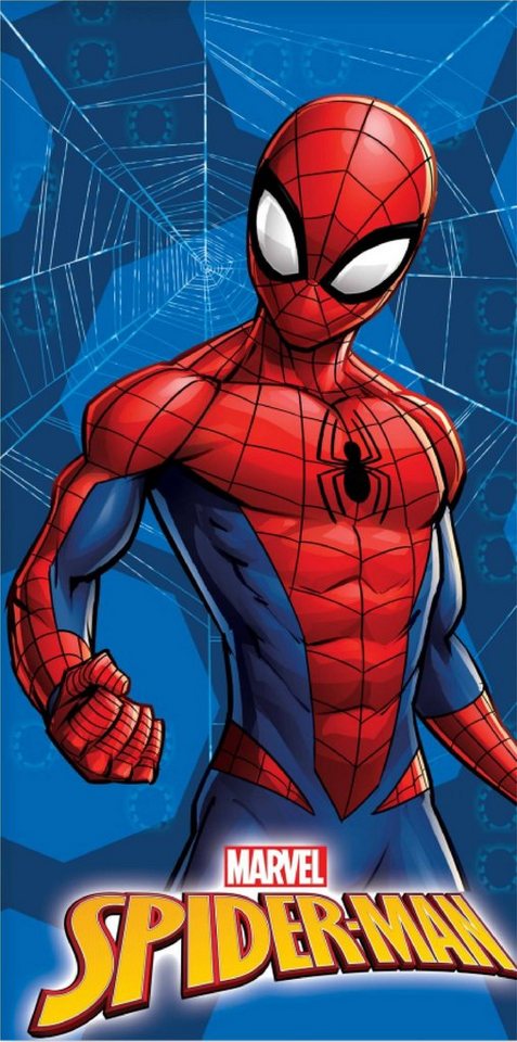 MARVEL Strandtuch Spiderman Badetuch Handtuch Strandtuch 70 x 140 cm von MARVEL