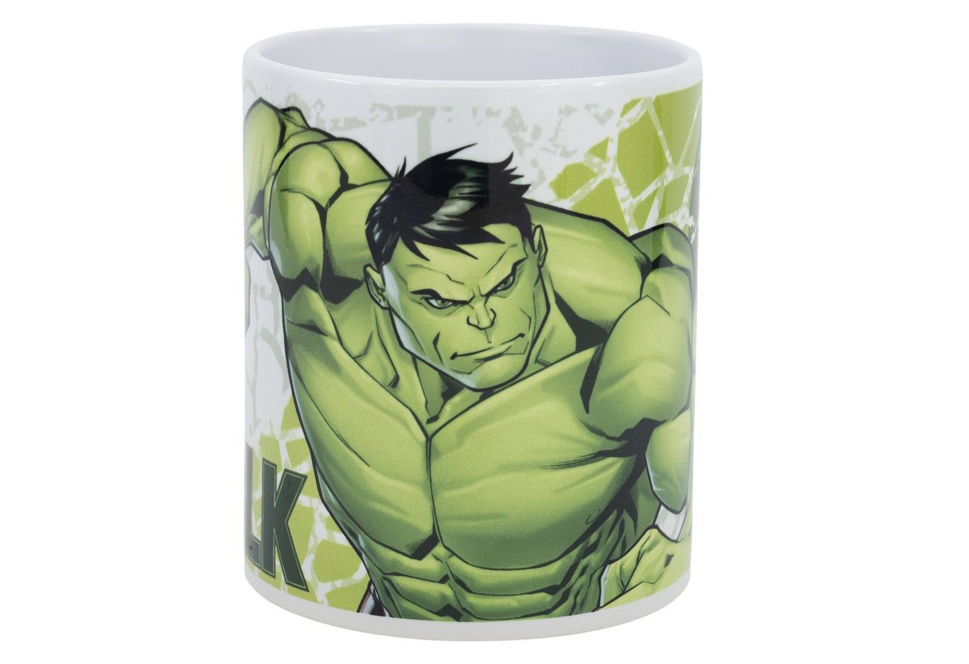 MARVEL Tasse Marvel Avengers HULK Kaffeetasse Teetasse Geschenkidee 330 ml, Keramik von MARVEL
