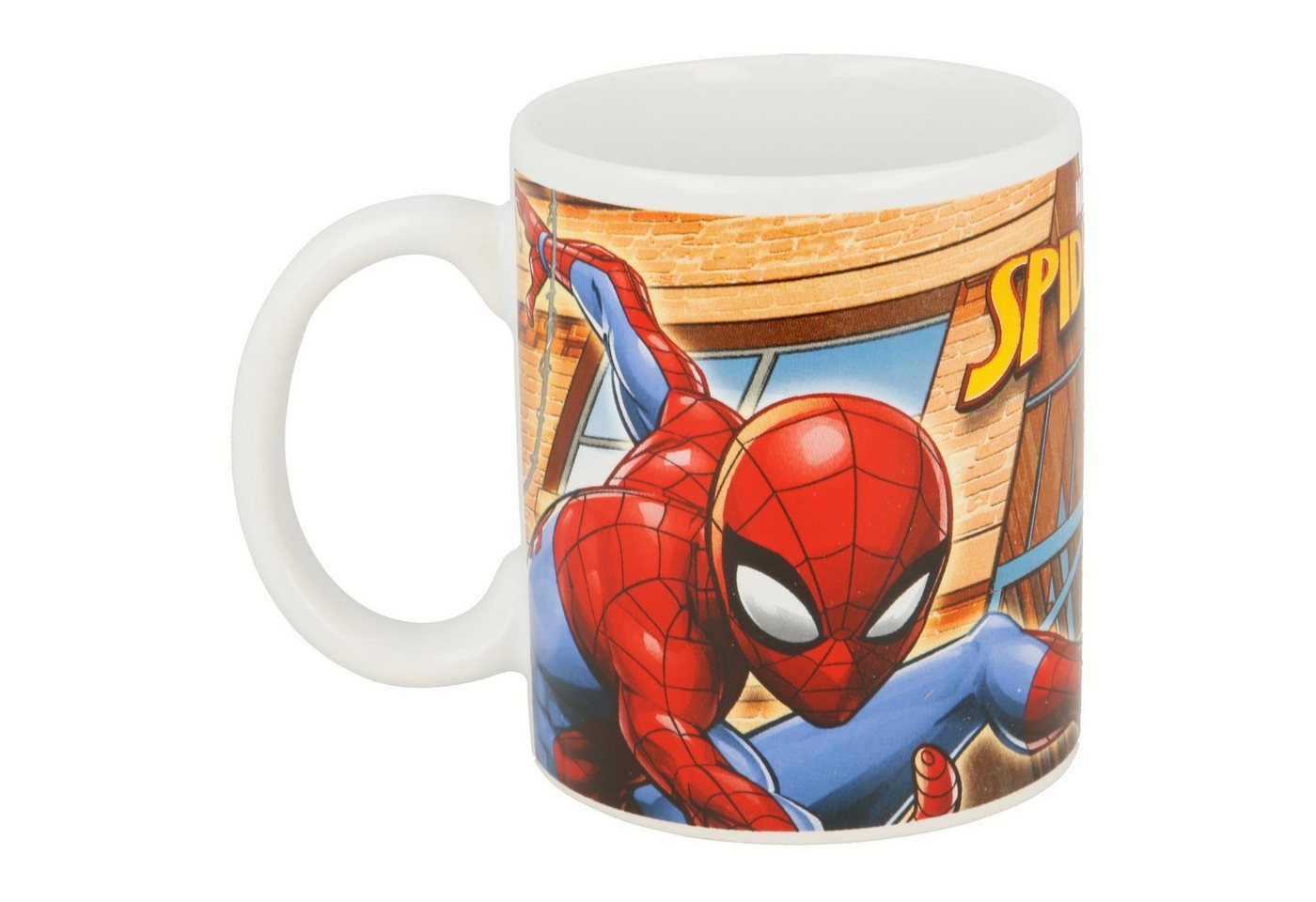 MARVEL Tasse Marvel Spiderman Teetasse Kaffeetasse Geschenkidee 330 ml, Keramik von MARVEL