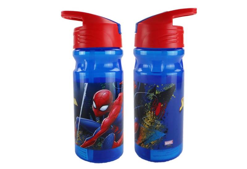 MARVEL Trinkflasche Marvel Spiderman Wasserflasche, Flasche mit Trinkhalm und Tragegriff 500 ml MARVEL Trinkflasche Marvel Spiderman Wasserflasche, Flasche mit Trinkhalm und Tragegriff 500 ml von MARVEL