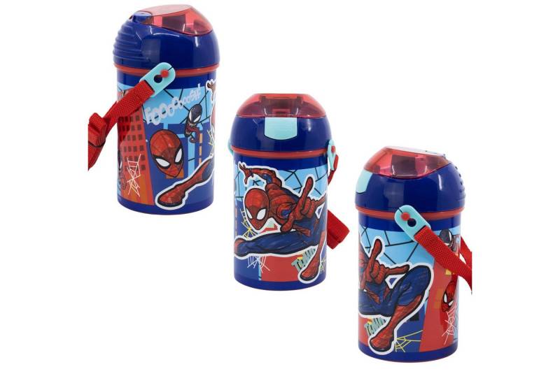 MARVEL Trinkflasche Marvel The Amazing Spiderman Wasserflasche Flasche 450 ml von MARVEL