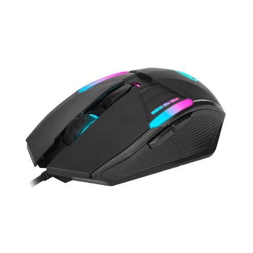 MARVO Kabelgebundene RGB-Gaming-Maus, Schwarz MARVO Kabelgebundene RGB-Gaming-Maus, Schwarz von MARVO