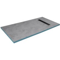 Duschelement 90 x 160 x 4 cm - befliesbare Duschwanne - befliesbare Duschtasse - befliesbar - Marwell von MARWELL